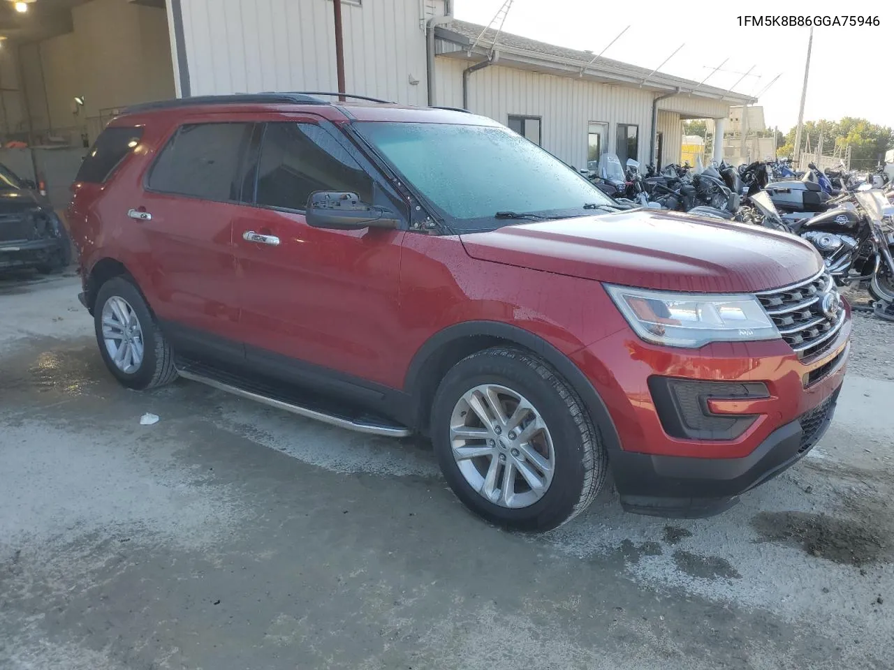 2016 Ford Explorer VIN: 1FM5K8B86GGA75946 Lot: 74728624