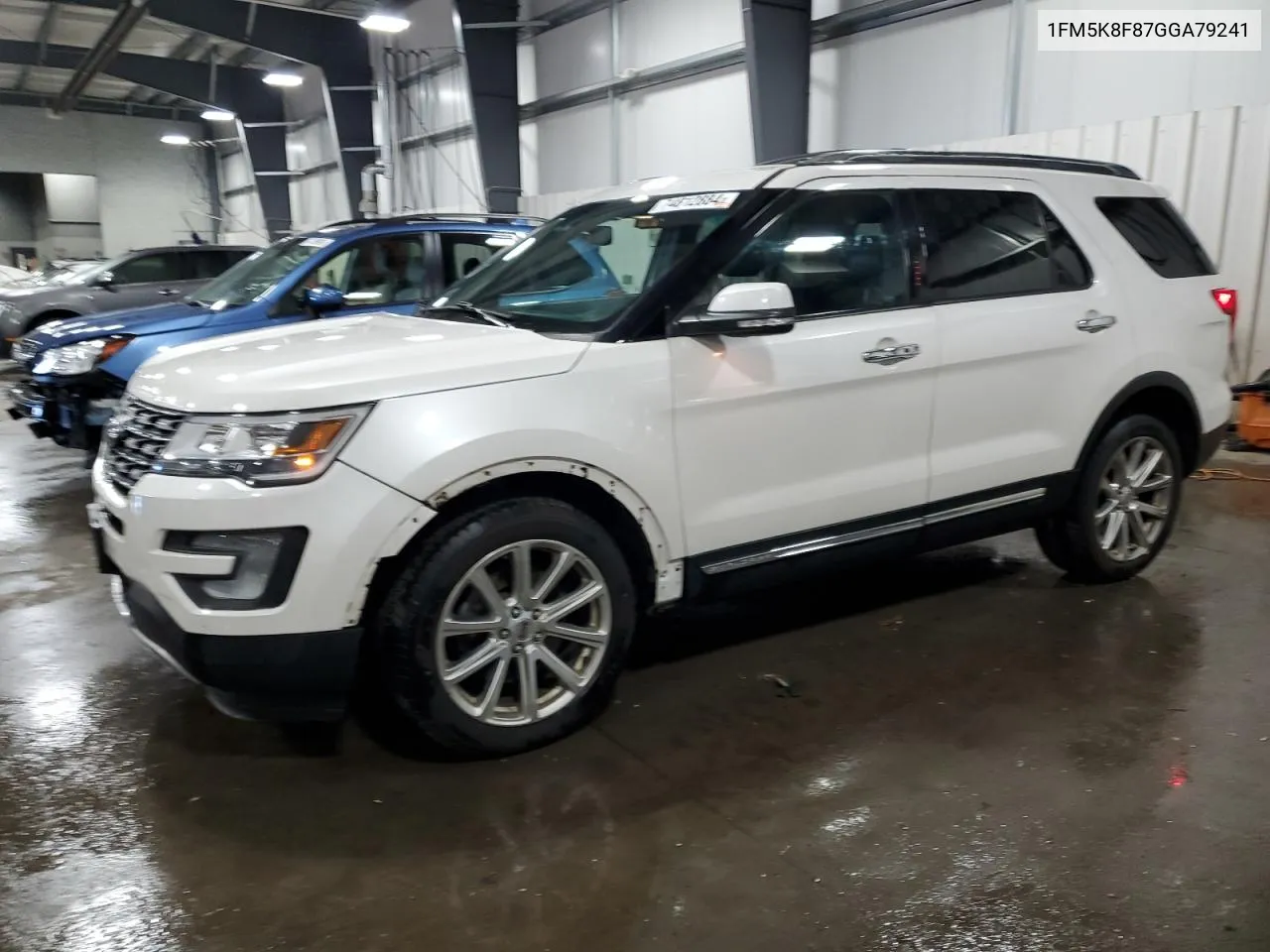 2016 Ford Explorer Limited VIN: 1FM5K8F87GGA79241 Lot: 74812884