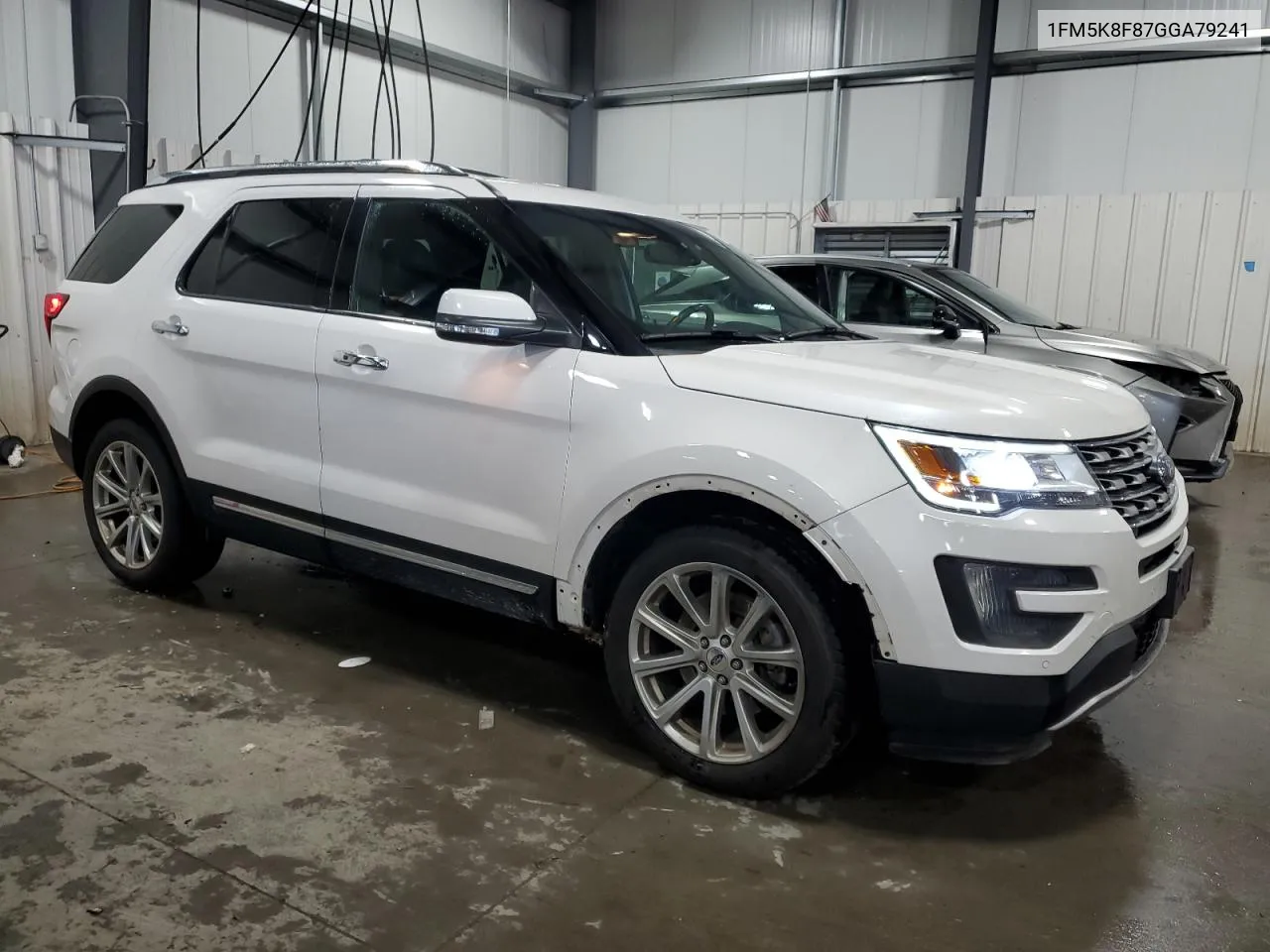 2016 Ford Explorer Limited VIN: 1FM5K8F87GGA79241 Lot: 74812884