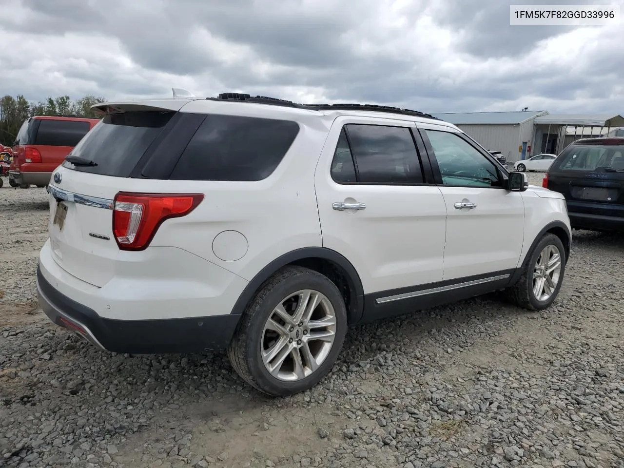 2016 Ford Explorer Limited VIN: 1FM5K7F82GGD33996 Lot: 74898964