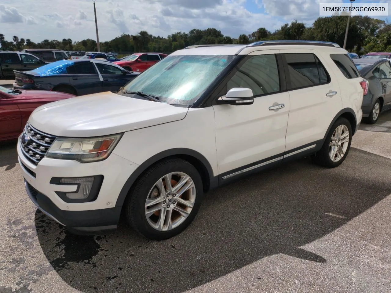 2016 Ford Explorer Limited VIN: 1FM5K7F82GGC69930 Lot: 74918744