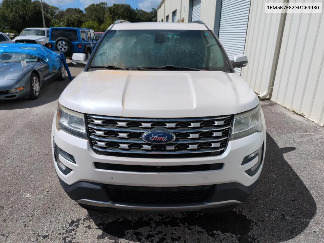 2016 Ford Explorer Limited VIN: 1FM5K7F82GGC69930 Lot: 74918744