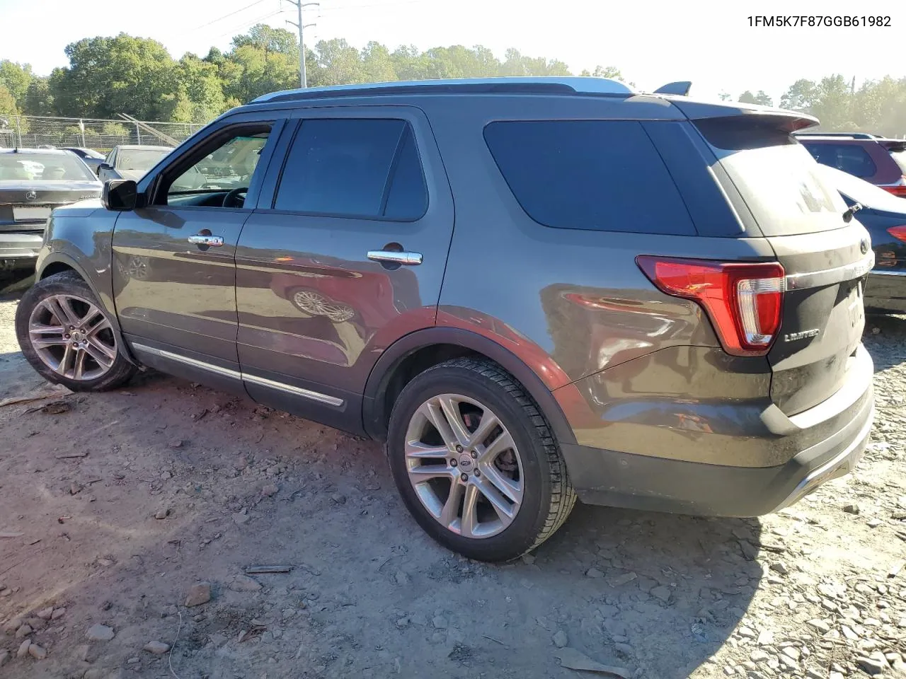 2016 Ford Explorer Limited VIN: 1FM5K7F87GGB61982 Lot: 74982424