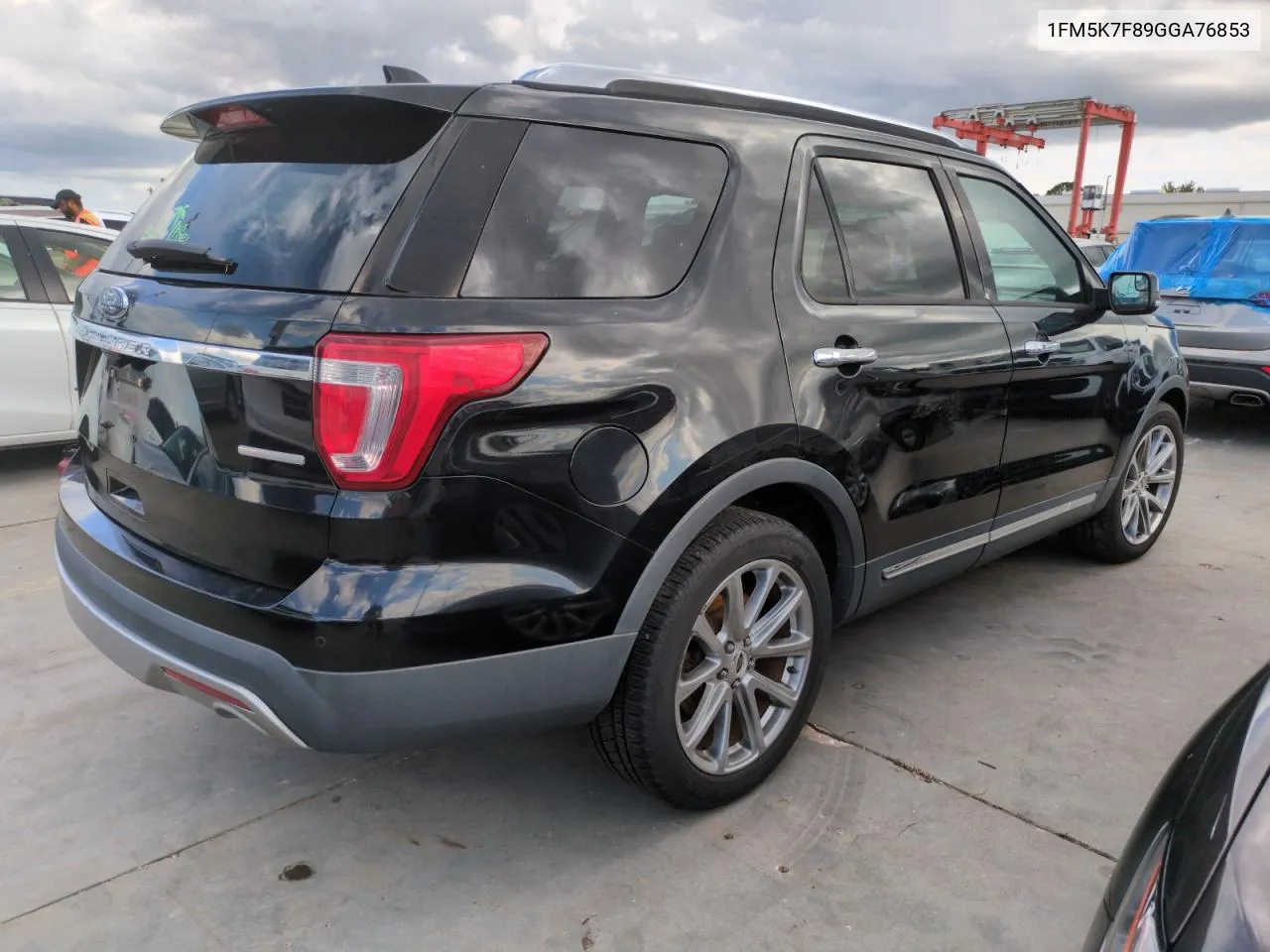 2016 Ford Explorer Limited VIN: 1FM5K7F89GGA76853 Lot: 75172254