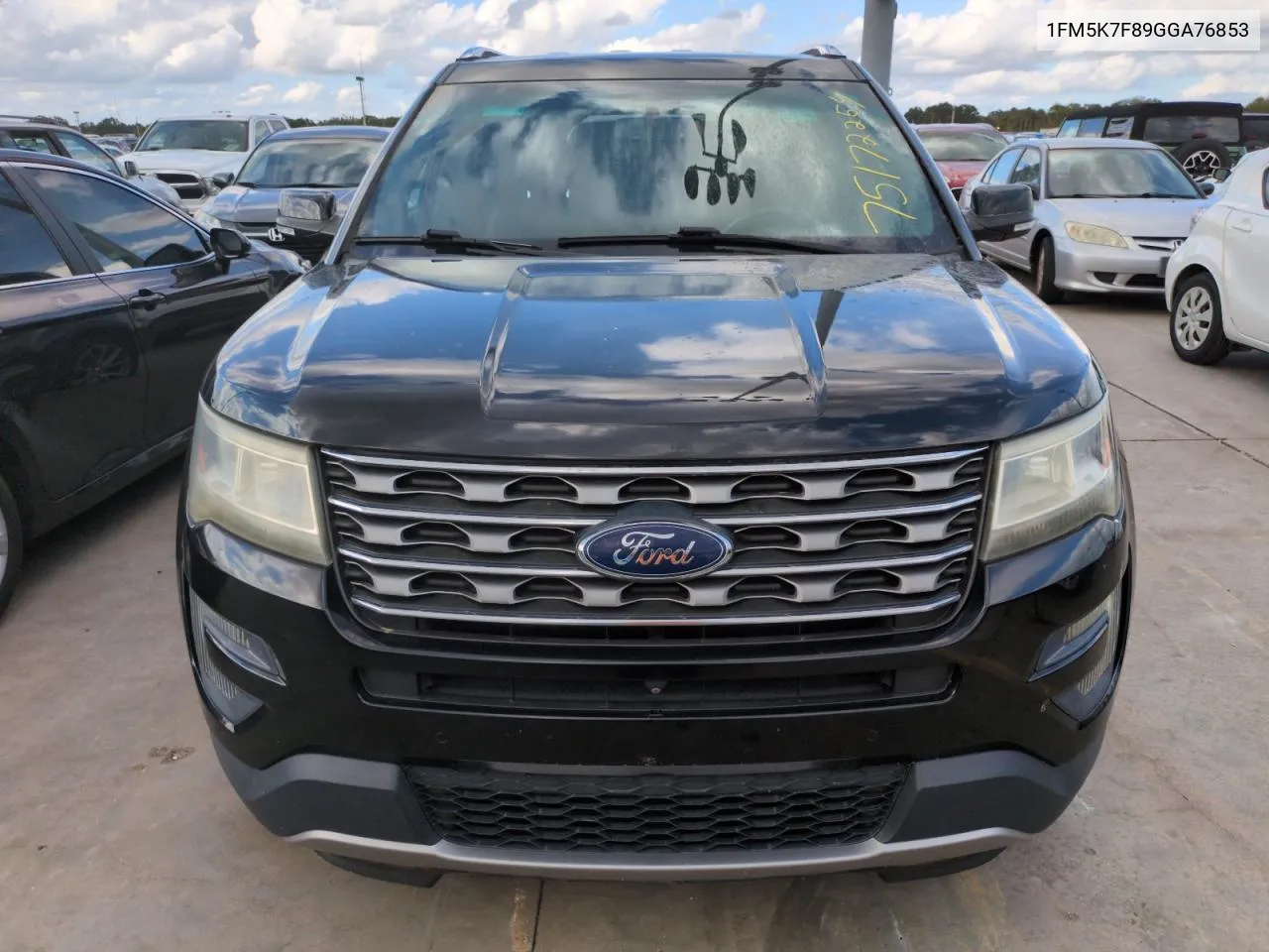 2016 Ford Explorer Limited VIN: 1FM5K7F89GGA76853 Lot: 75172254