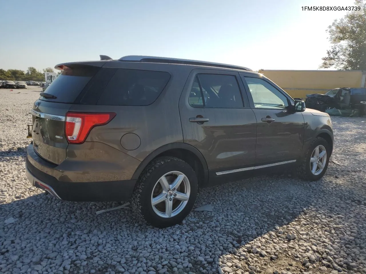 2016 Ford Explorer Xlt VIN: 1FM5K8D8XGGA43739 Lot: 75194774