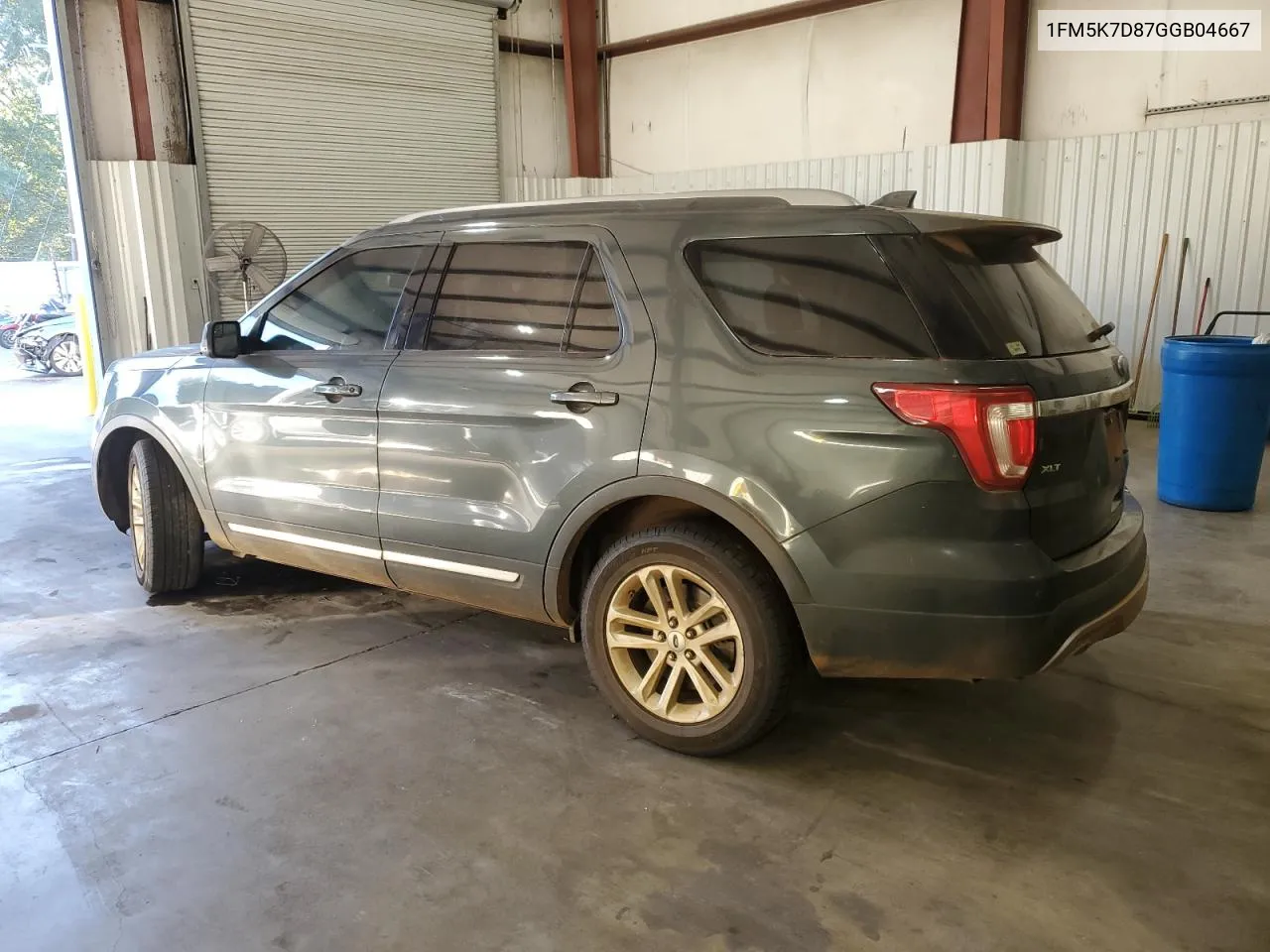 2016 Ford Explorer Xlt VIN: 1FM5K7D87GGB04667 Lot: 75274514