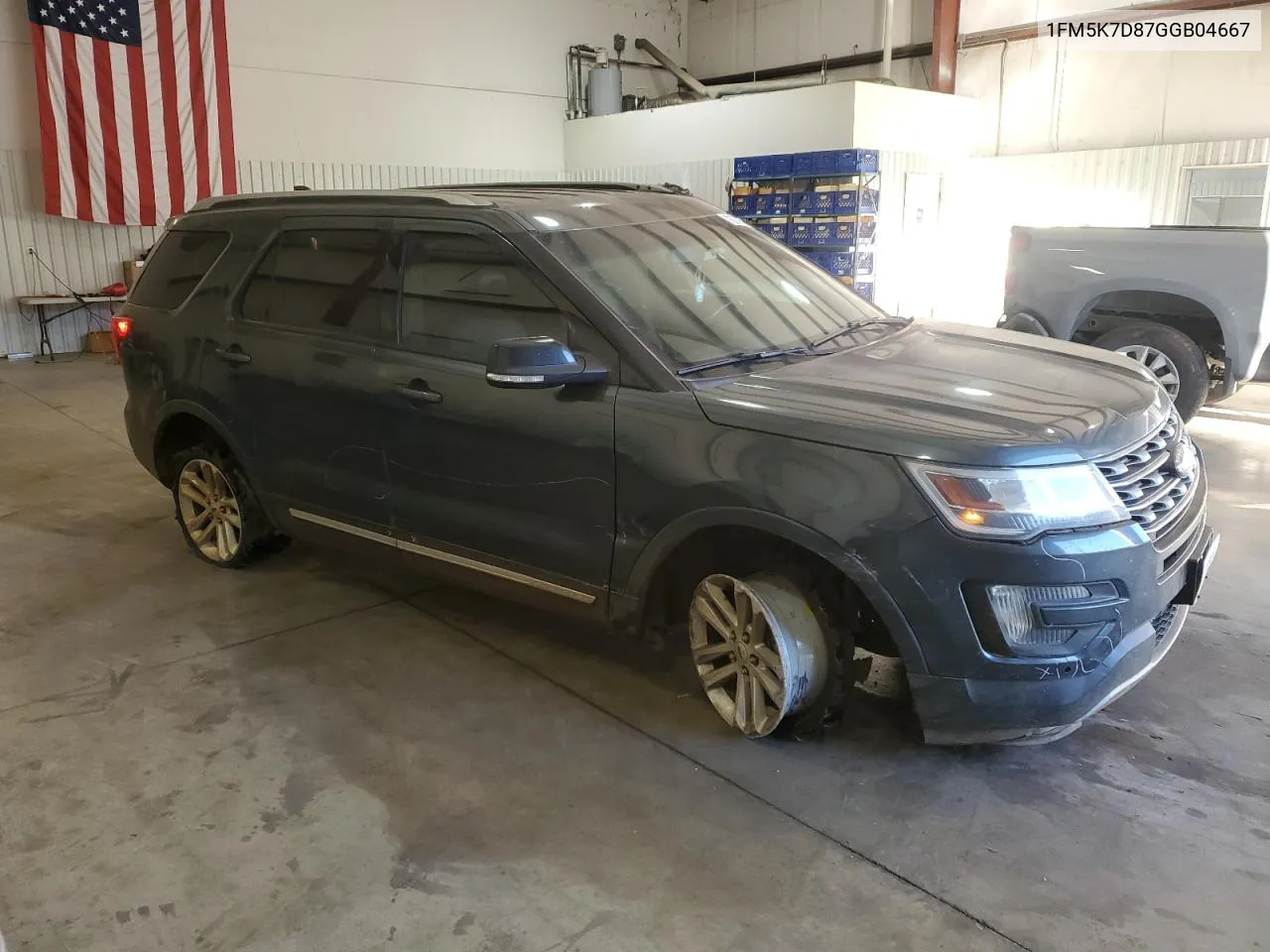 2016 Ford Explorer Xlt VIN: 1FM5K7D87GGB04667 Lot: 75274514