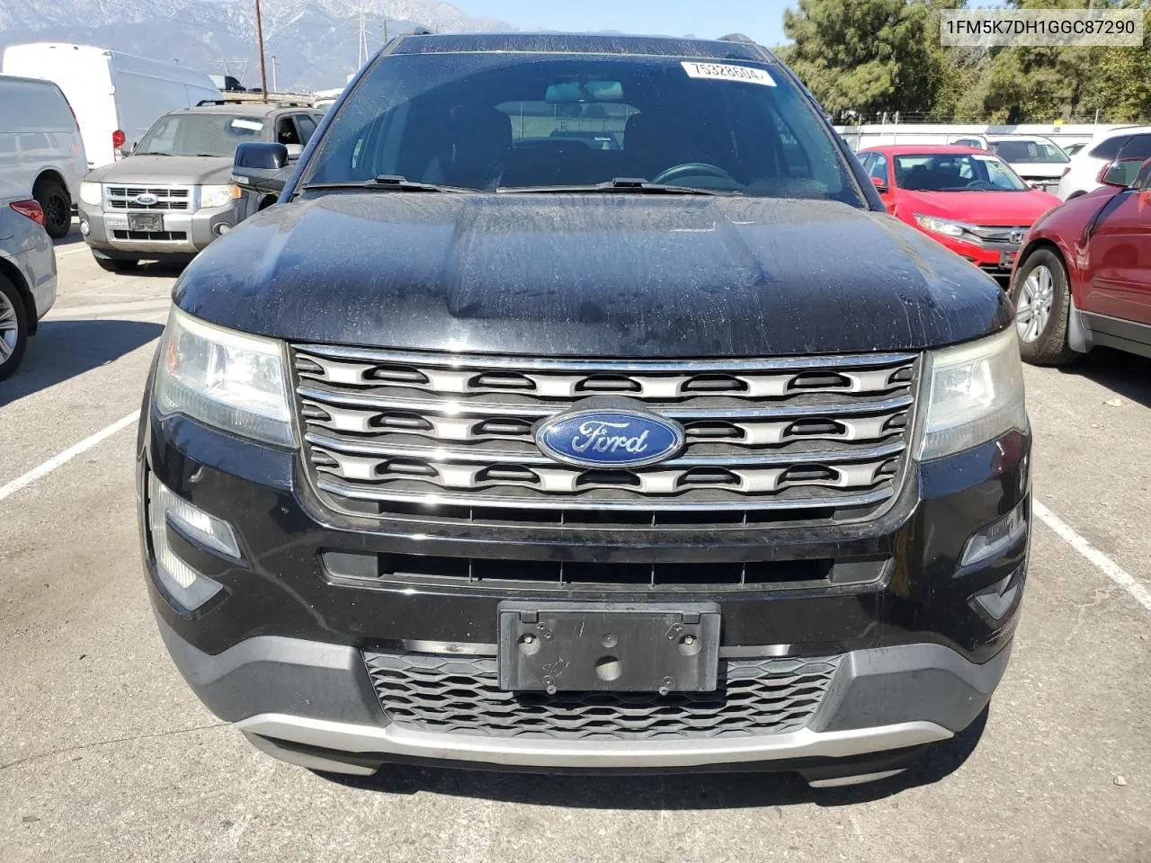 2016 Ford Explorer Xlt VIN: 1FM5K7DH1GGC87290 Lot: 75328604