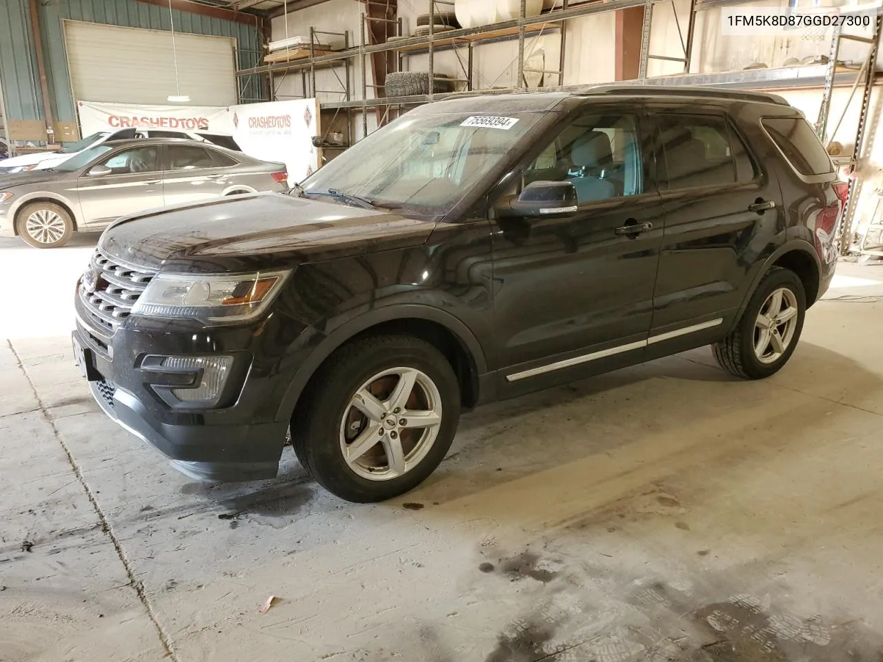 2016 Ford Explorer Xlt VIN: 1FM5K8D87GGD27300 Lot: 75569394