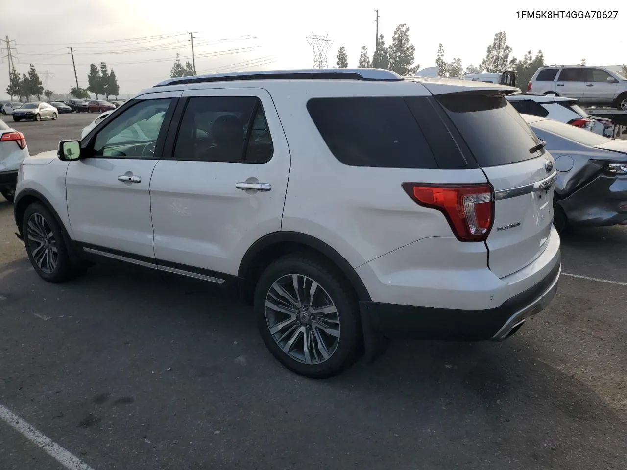 2016 Ford Explorer Platinum VIN: 1FM5K8HT4GGA70627 Lot: 75657584