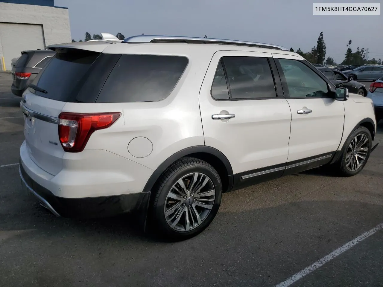 2016 Ford Explorer Platinum VIN: 1FM5K8HT4GGA70627 Lot: 75657584