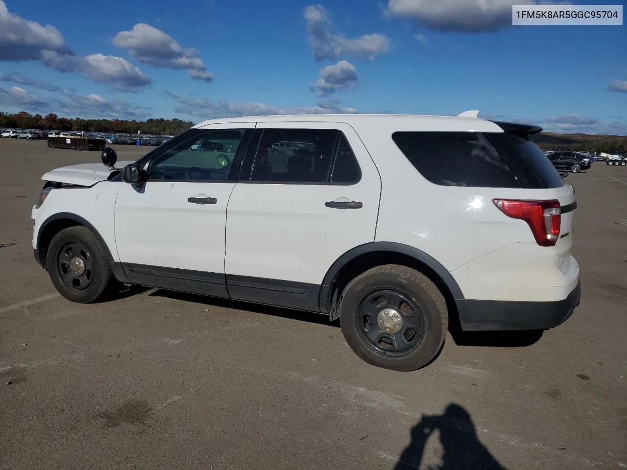 1FM5K8AR5GGC95704 2016 Ford Explorer Police Interceptor