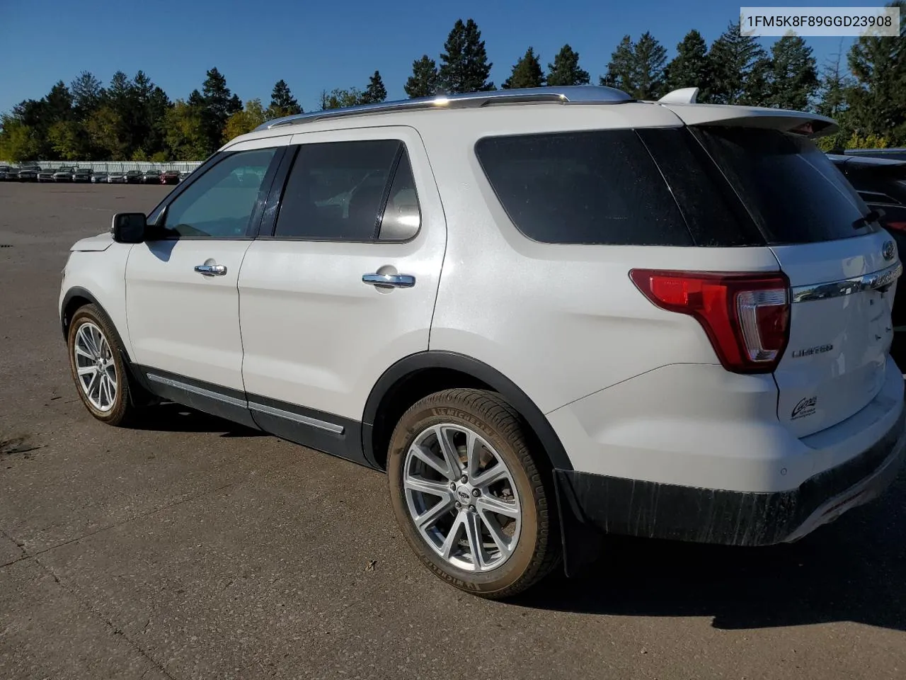 2016 Ford Explorer Limited VIN: 1FM5K8F89GGD23908 Lot: 76087234