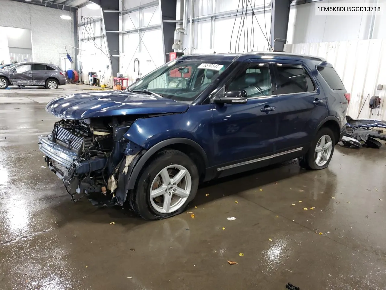 2016 Ford Explorer Xlt VIN: 1FM5K8DH5GGD13718 Lot: 76510544