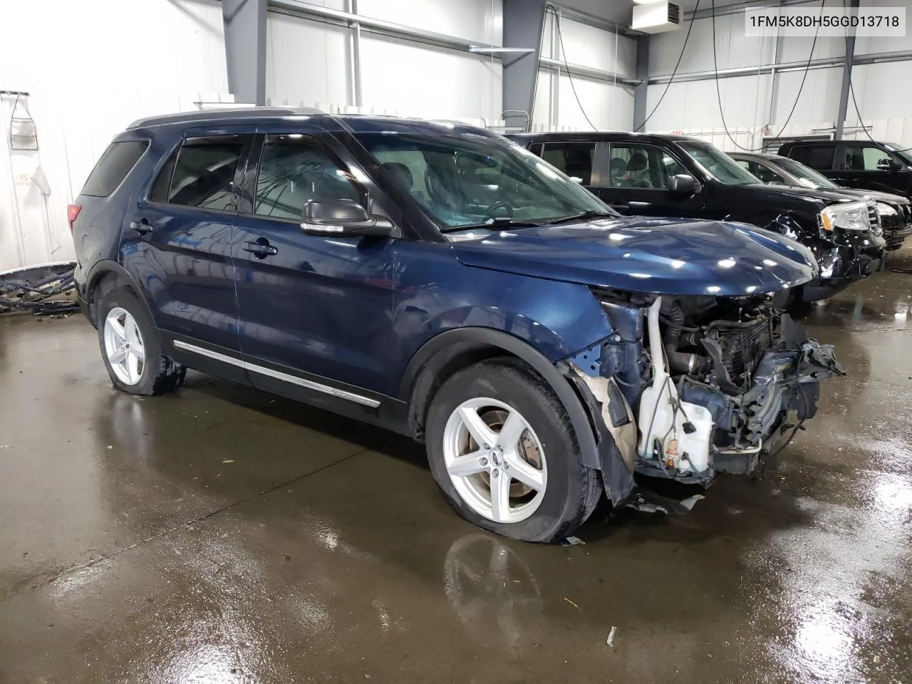 2016 Ford Explorer Xlt VIN: 1FM5K8DH5GGD13718 Lot: 76510544