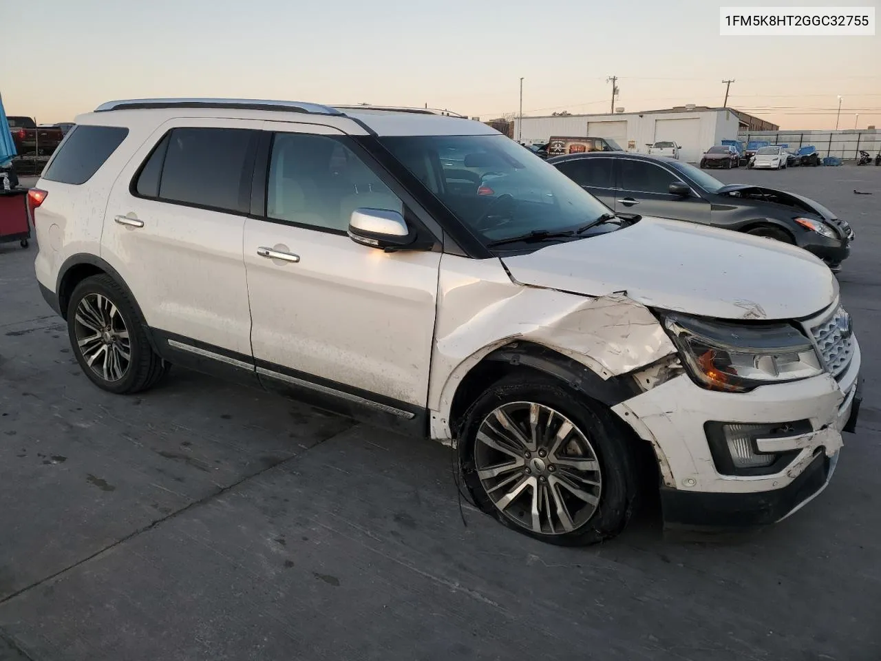 2016 Ford Explorer Platinum VIN: 1FM5K8HT2GGC32755 Lot: 76549104