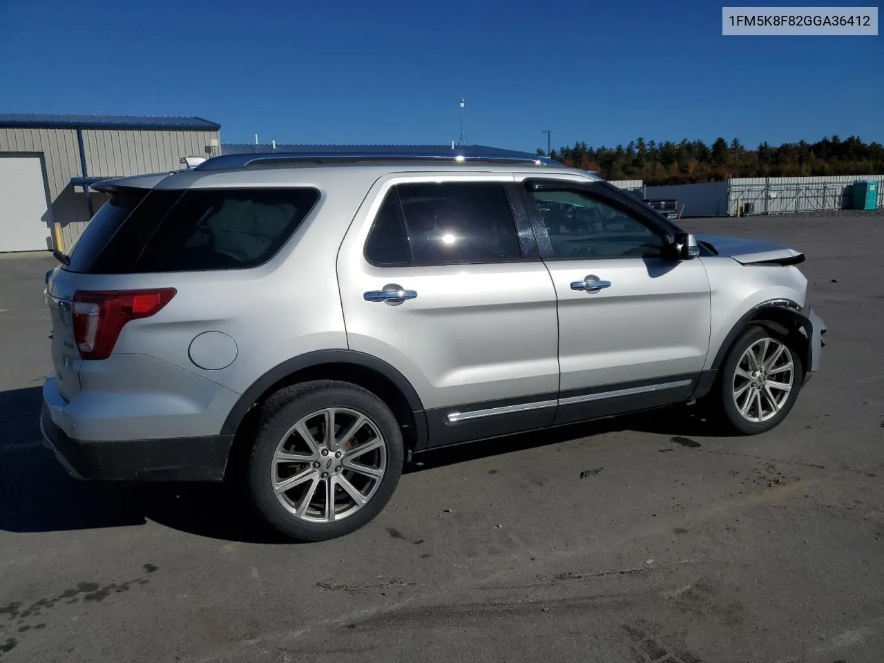 2016 Ford Explorer Limited VIN: 1FM5K8F82GGA36412 Lot: 76584534