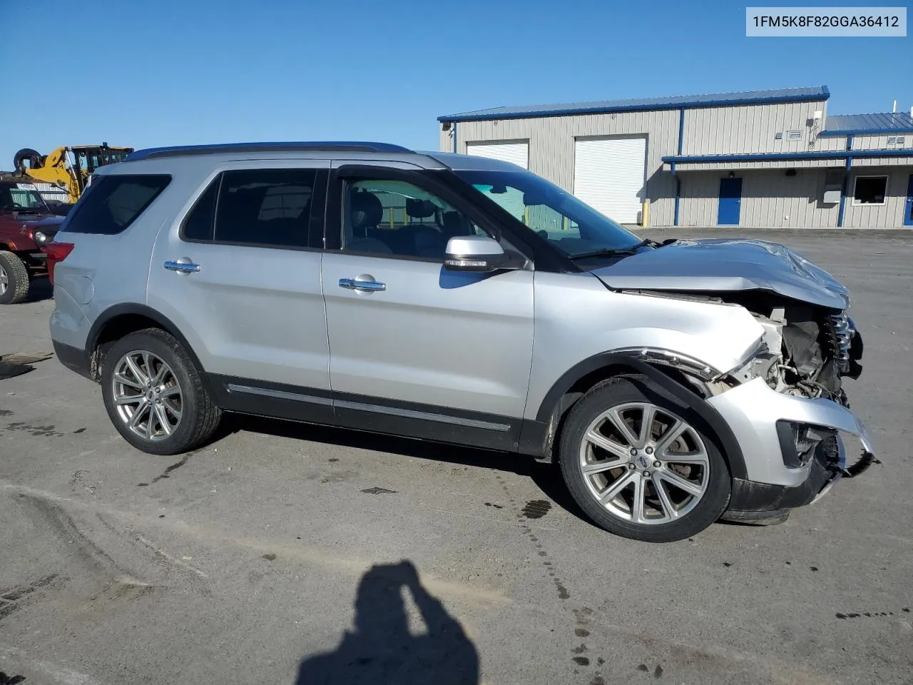 2016 Ford Explorer Limited VIN: 1FM5K8F82GGA36412 Lot: 76584534