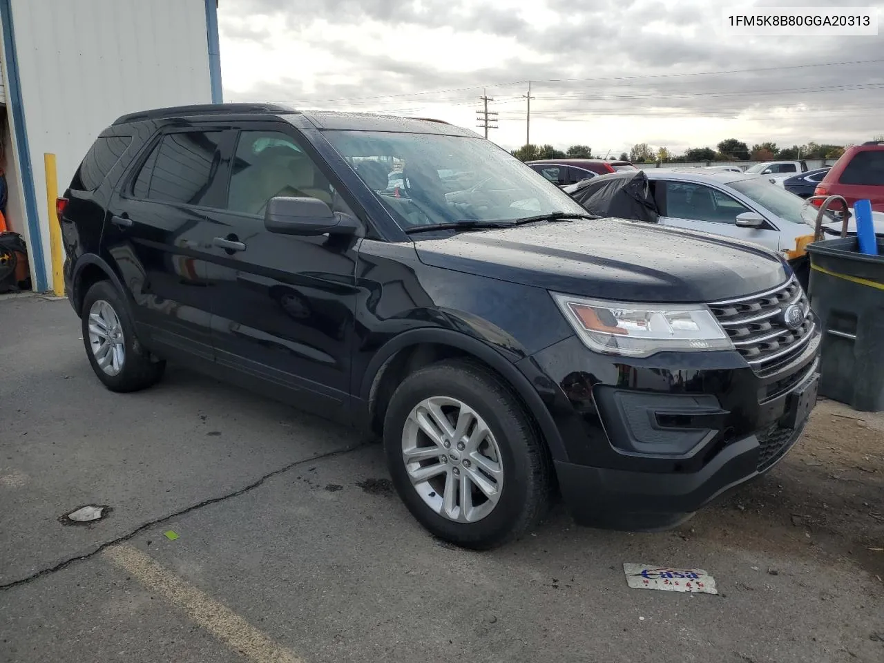 2016 Ford Explorer VIN: 1FM5K8B80GGA20313 Lot: 76598614