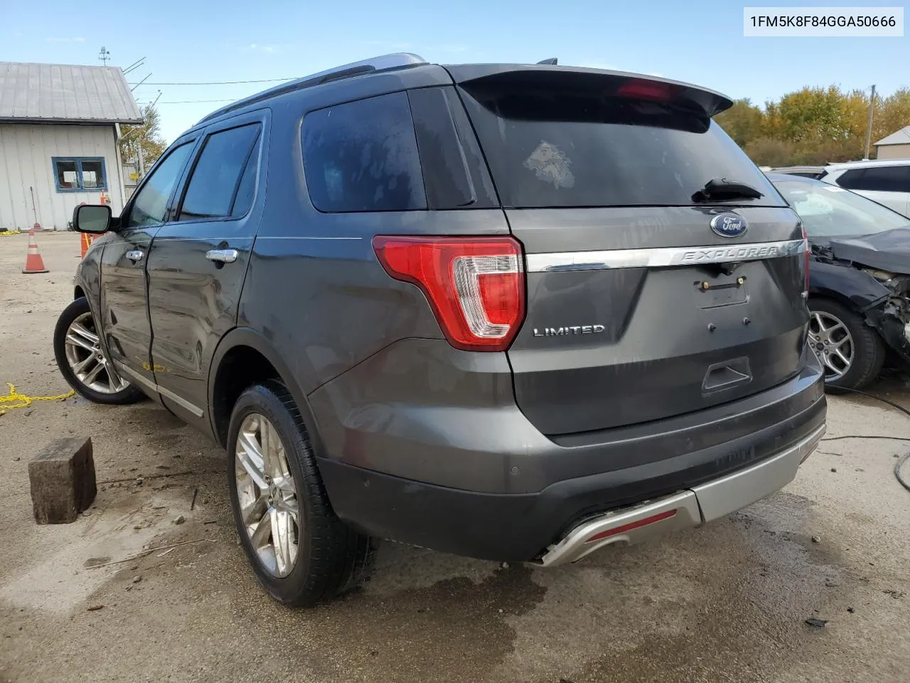 2016 Ford Explorer Limited VIN: 1FM5K8F84GGA50666 Lot: 76875054