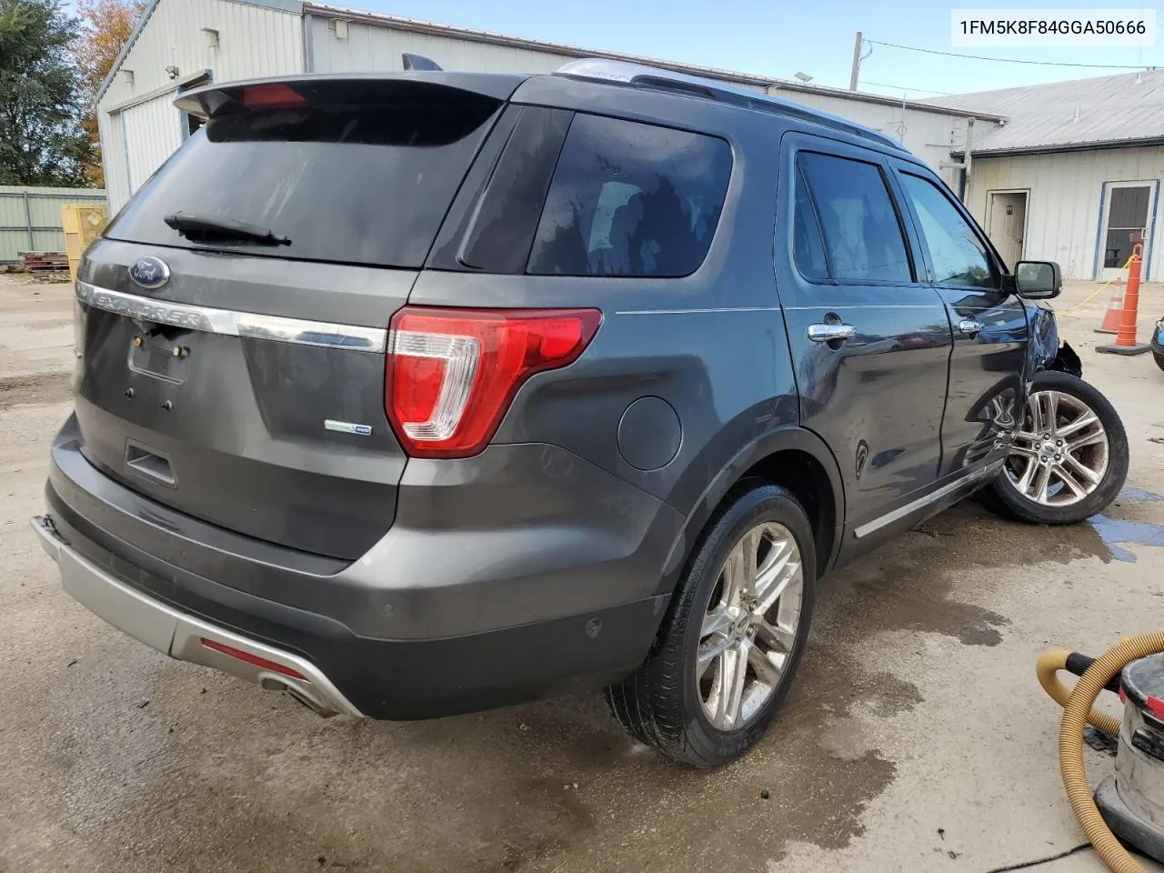 2016 Ford Explorer Limited VIN: 1FM5K8F84GGA50666 Lot: 76875054