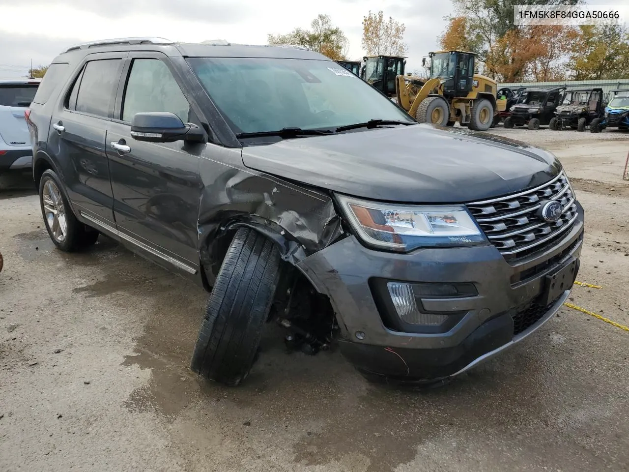 2016 Ford Explorer Limited VIN: 1FM5K8F84GGA50666 Lot: 76875054