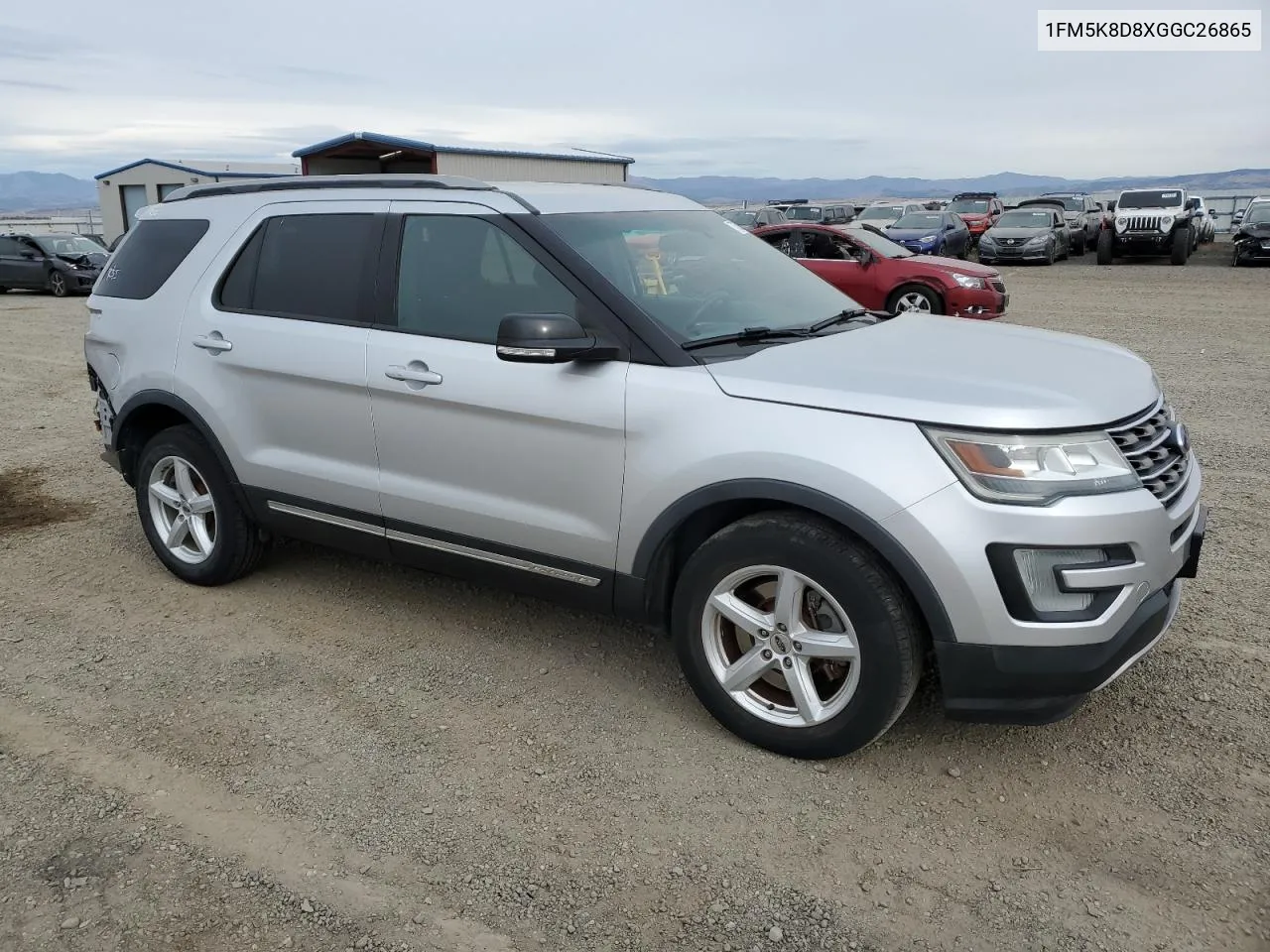 2016 Ford Explorer Xlt VIN: 1FM5K8D8XGGC26865 Lot: 77335904