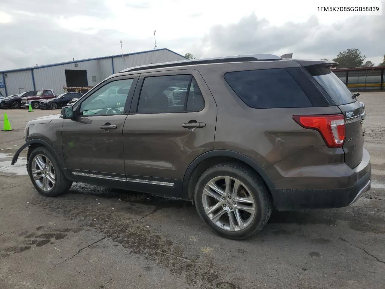 2016 Ford Explorer Xlt VIN: 1FM5K7D85GGB58839 Lot: 77604244