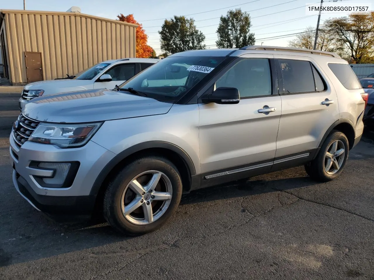 2016 Ford Explorer Xlt VIN: 1FM5K8D85GGD17557 Lot: 77630364