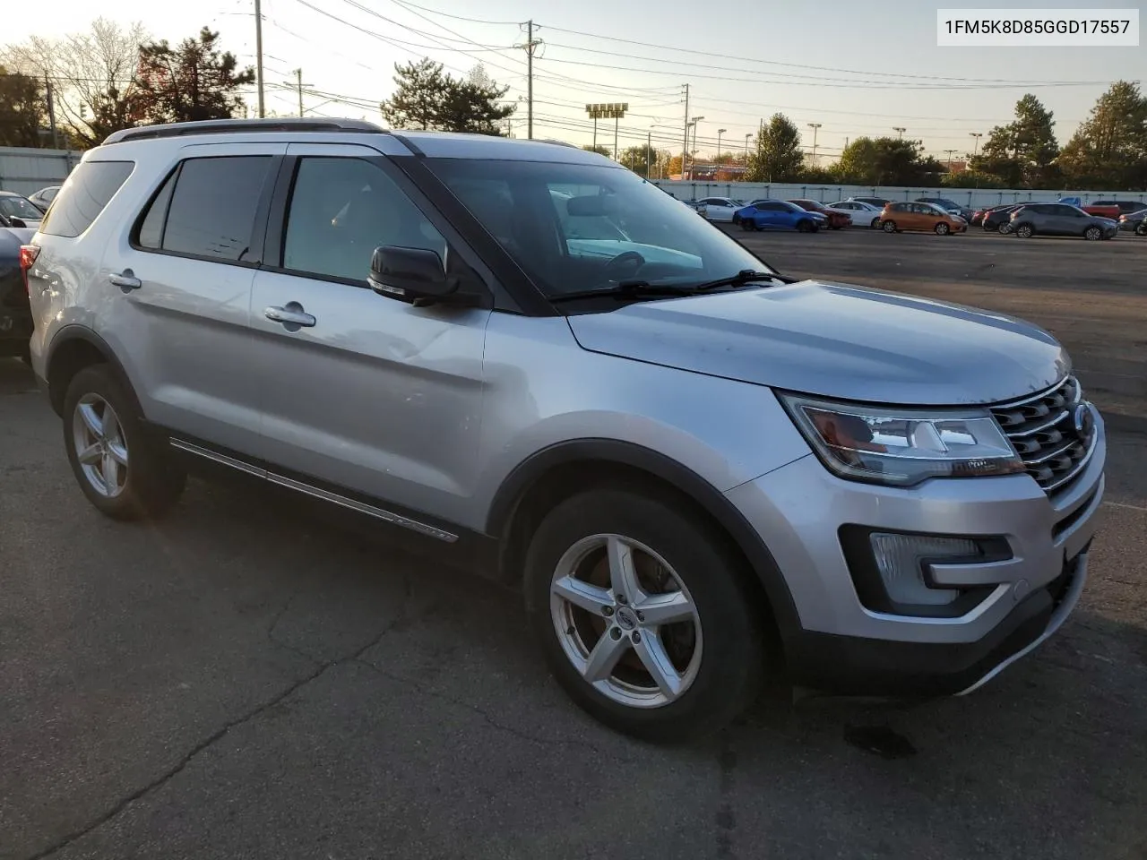 2016 Ford Explorer Xlt VIN: 1FM5K8D85GGD17557 Lot: 77630364