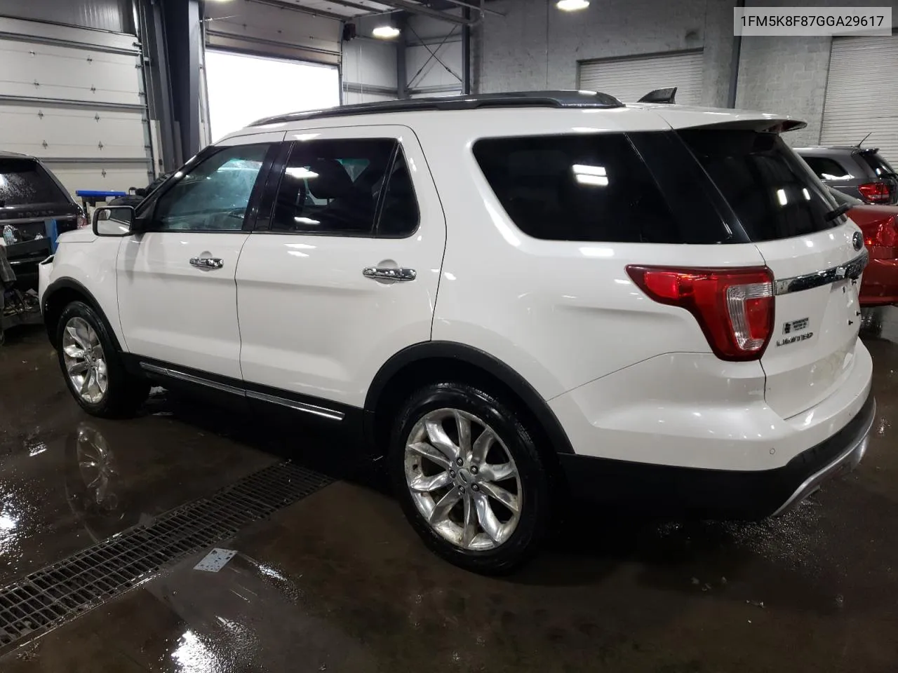 2016 Ford Explorer Limited VIN: 1FM5K8F87GGA29617 Lot: 77821104