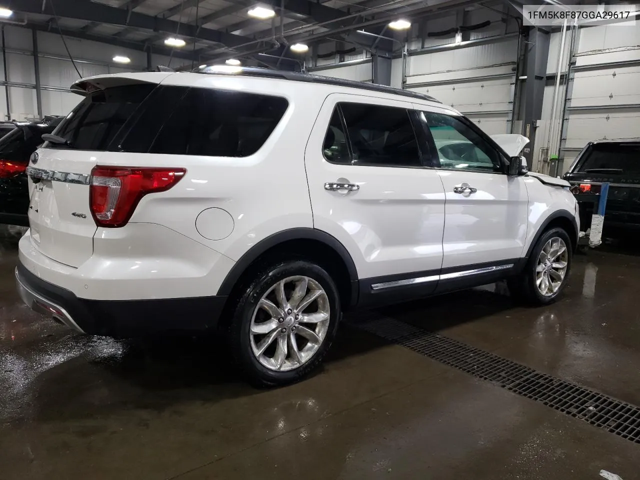 2016 Ford Explorer Limited VIN: 1FM5K8F87GGA29617 Lot: 77821104