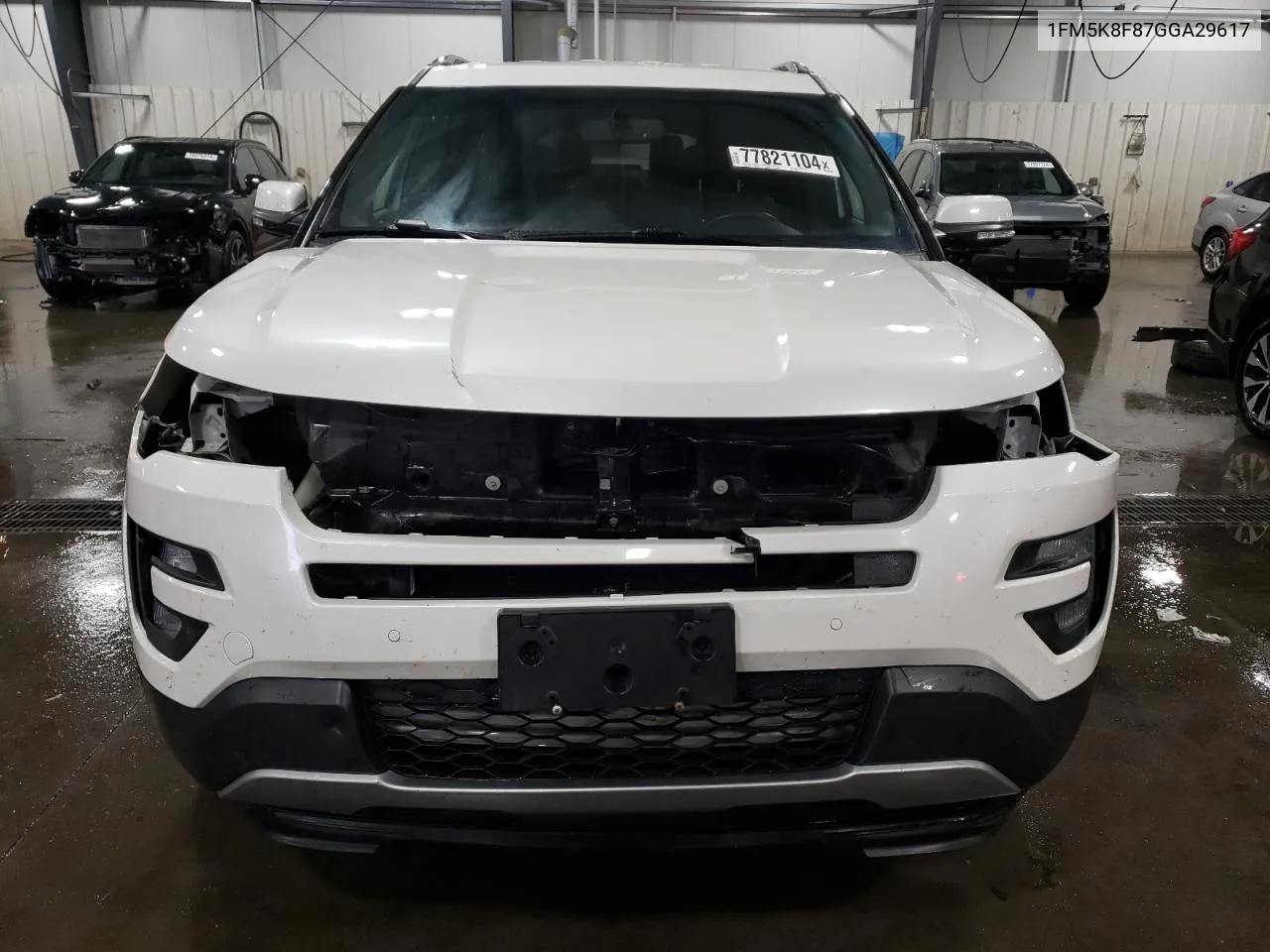 2016 Ford Explorer Limited VIN: 1FM5K8F87GGA29617 Lot: 77821104