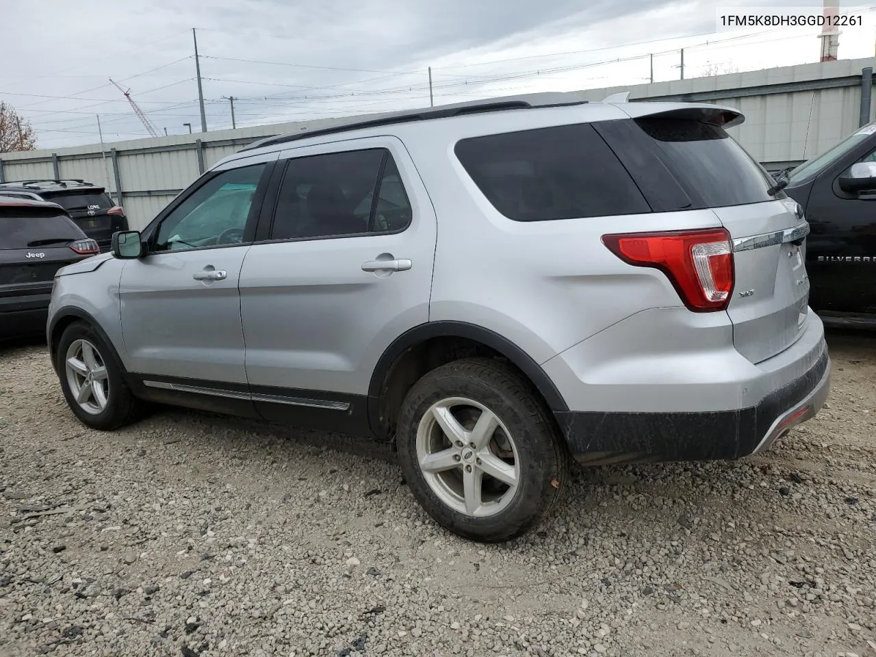 2016 Ford Explorer Xlt VIN: 1FM5K8DH3GGD12261 Lot: 78057364