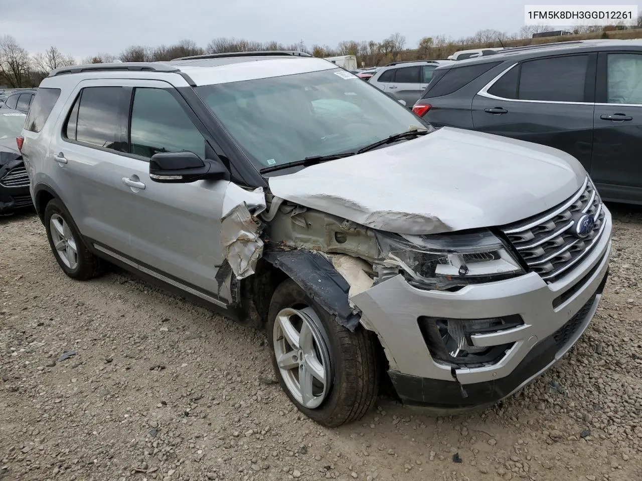 2016 Ford Explorer Xlt VIN: 1FM5K8DH3GGD12261 Lot: 78057364