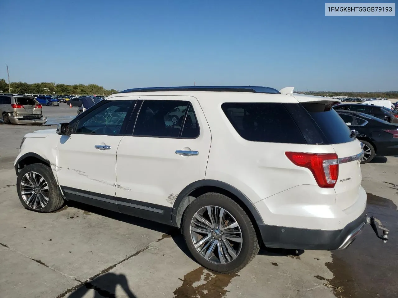 2016 Ford Explorer Platinum VIN: 1FM5K8HT5GGB79193 Lot: 78422044