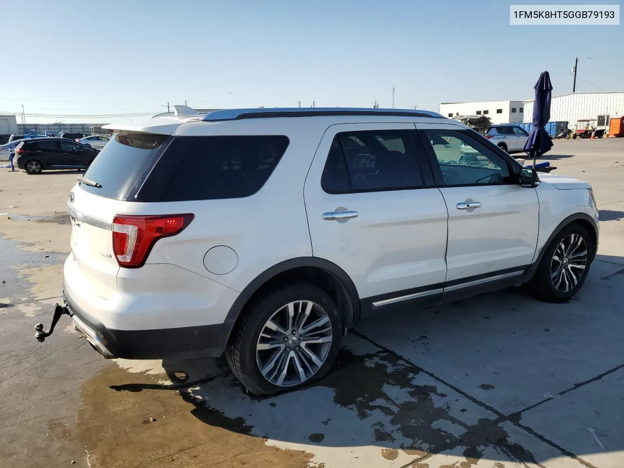 2016 Ford Explorer Platinum VIN: 1FM5K8HT5GGB79193 Lot: 78422044