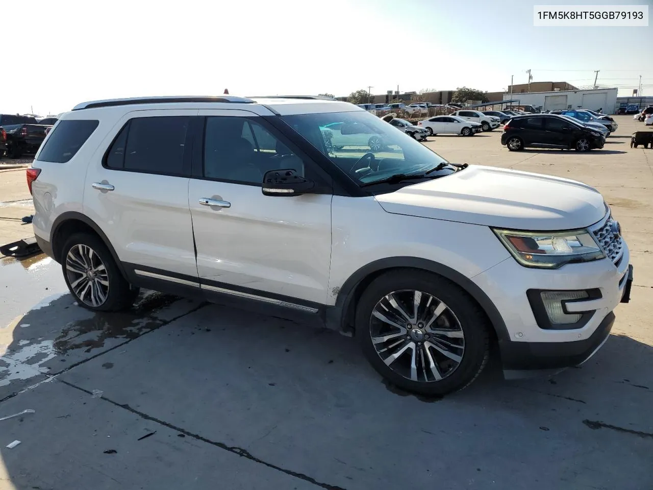 2016 Ford Explorer Platinum VIN: 1FM5K8HT5GGB79193 Lot: 78422044