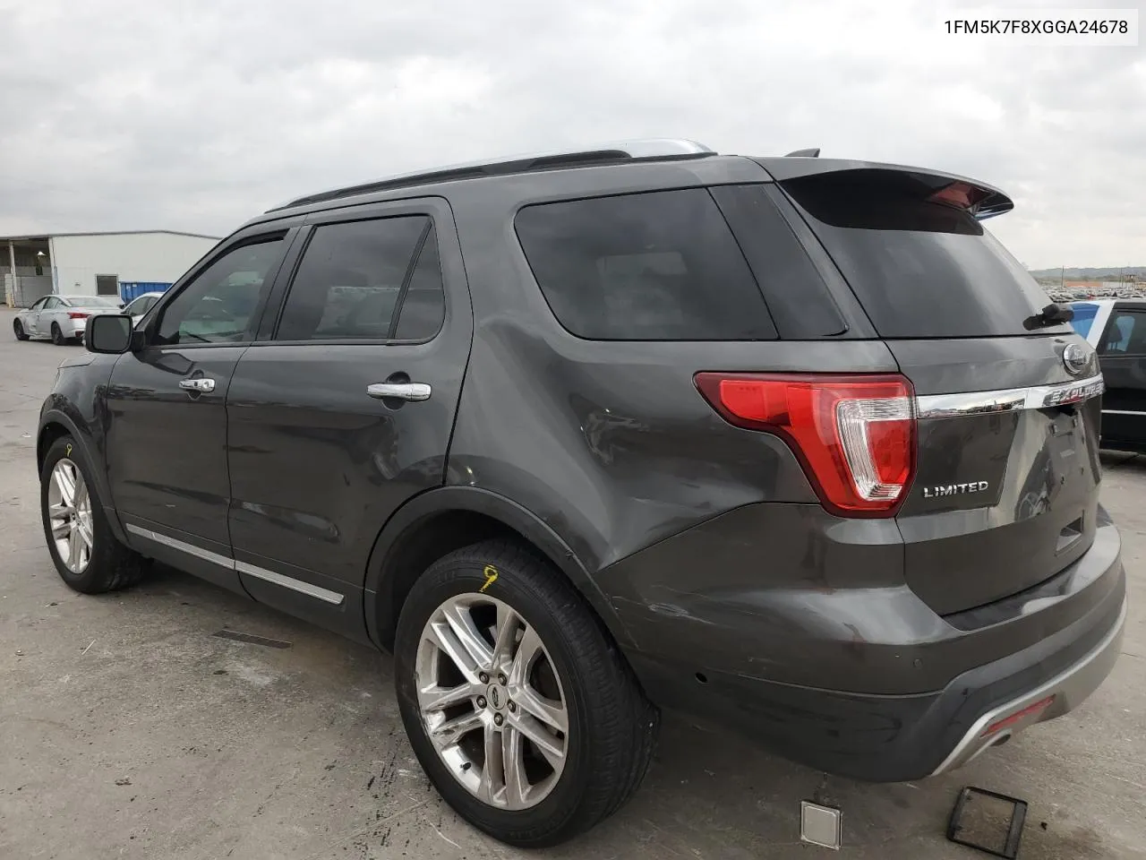 2016 Ford Explorer Limited VIN: 1FM5K7F8XGGA24678 Lot: 78477444