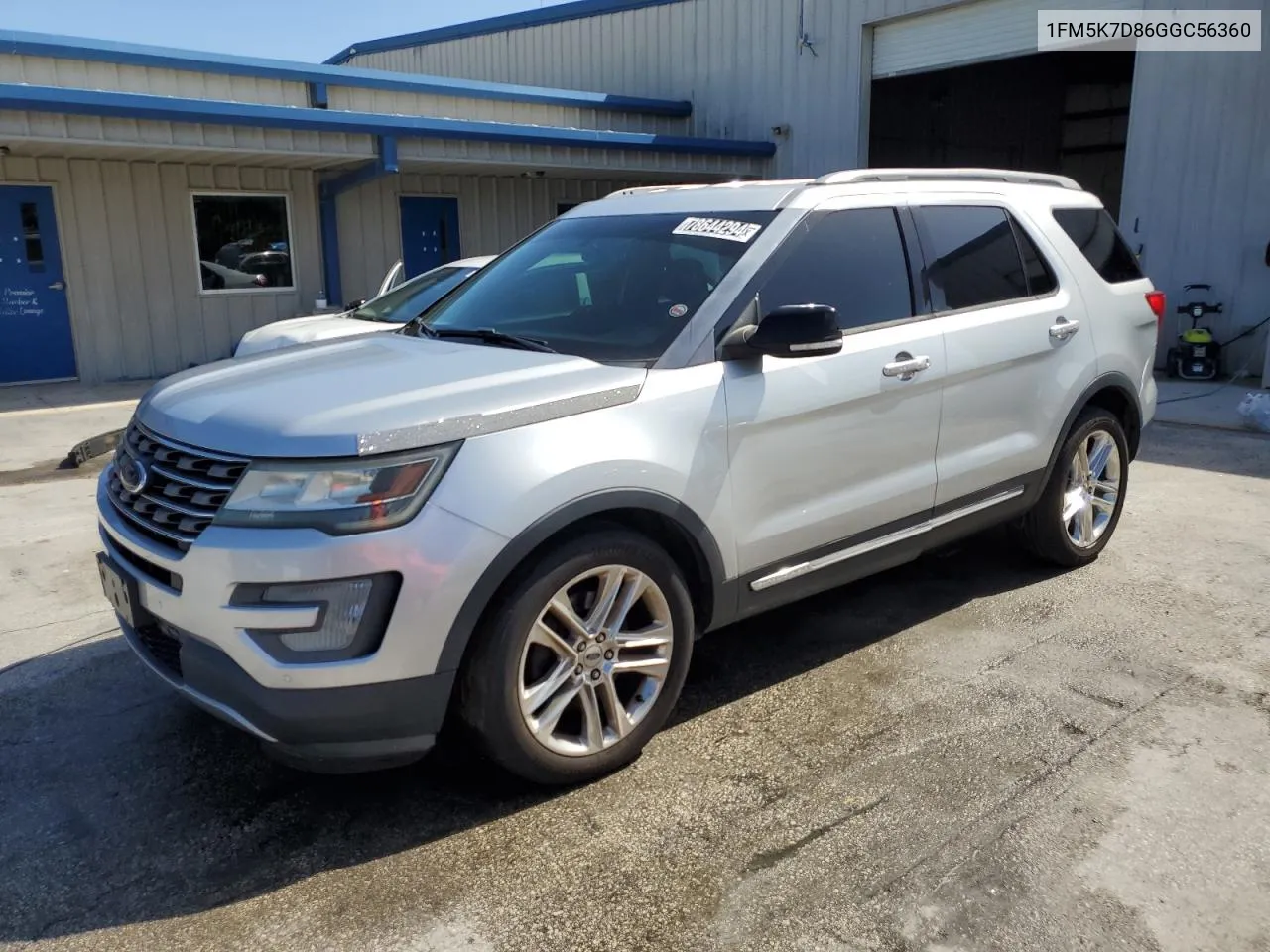 2016 Ford Explorer Xlt VIN: 1FM5K7D86GGC56360 Lot: 78644294