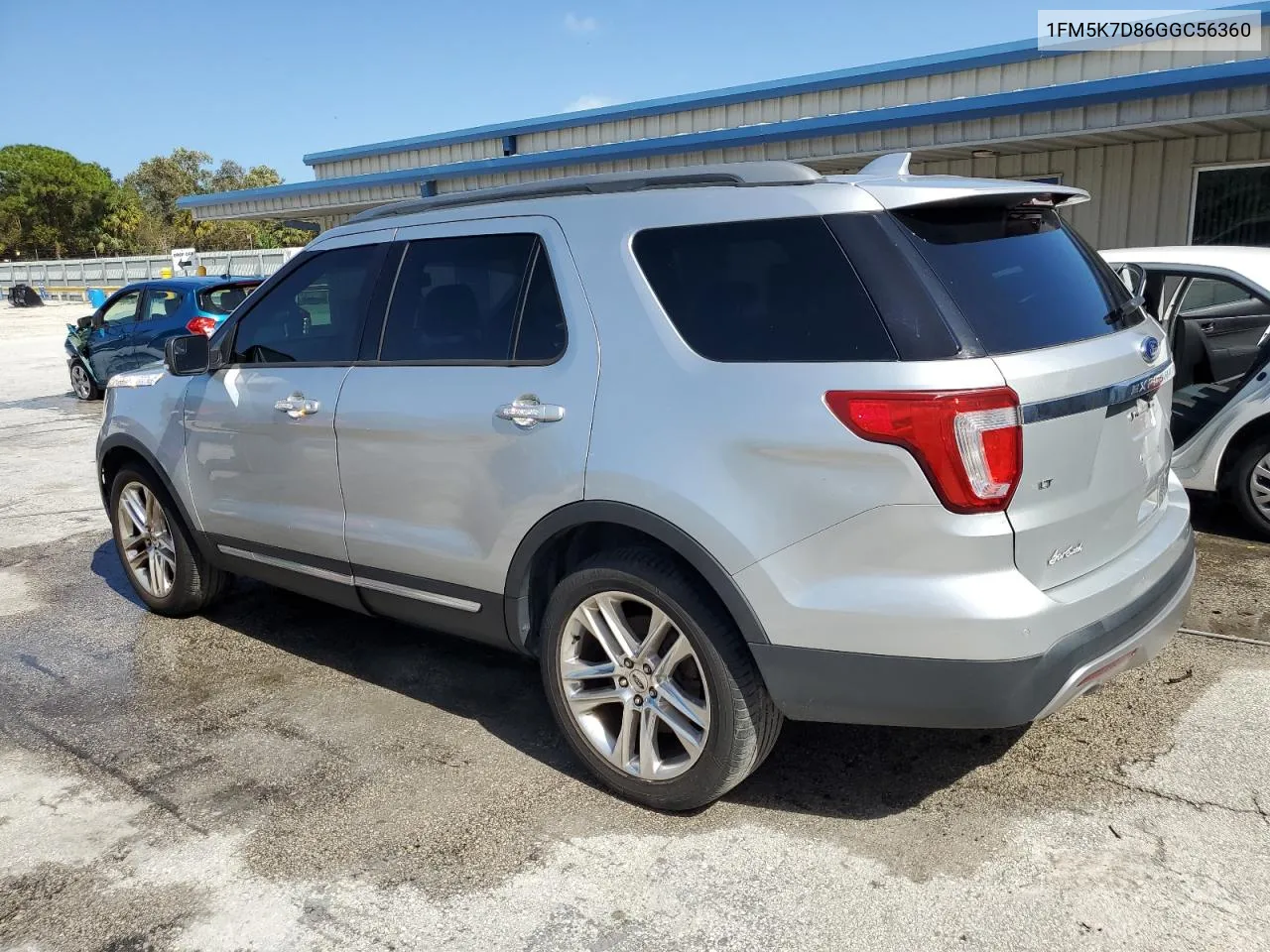 2016 Ford Explorer Xlt VIN: 1FM5K7D86GGC56360 Lot: 78644294