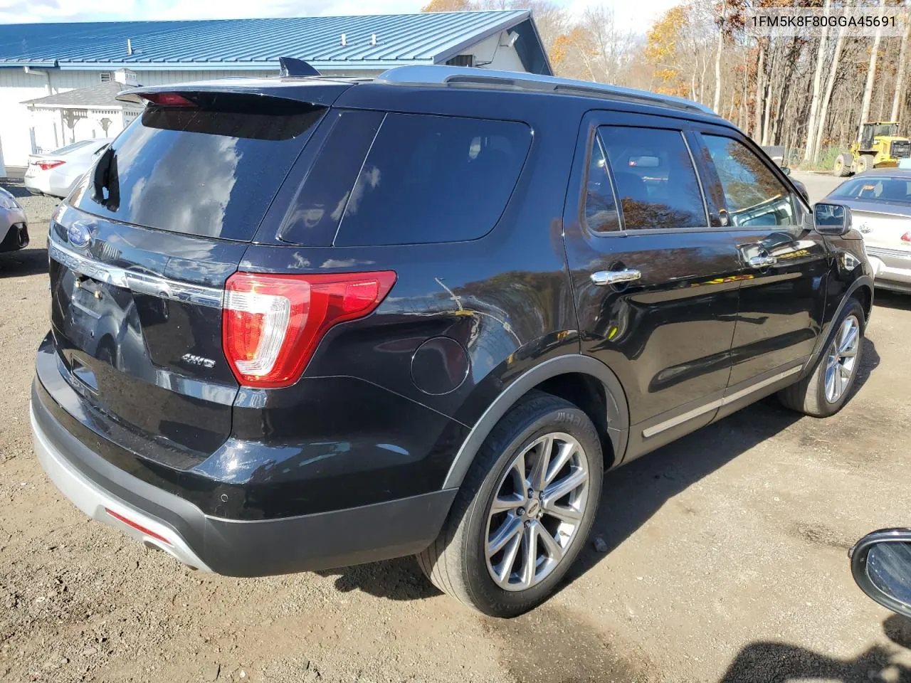 2016 Ford Explorer Limited VIN: 1FM5K8F80GGA45691 Lot: 78814834