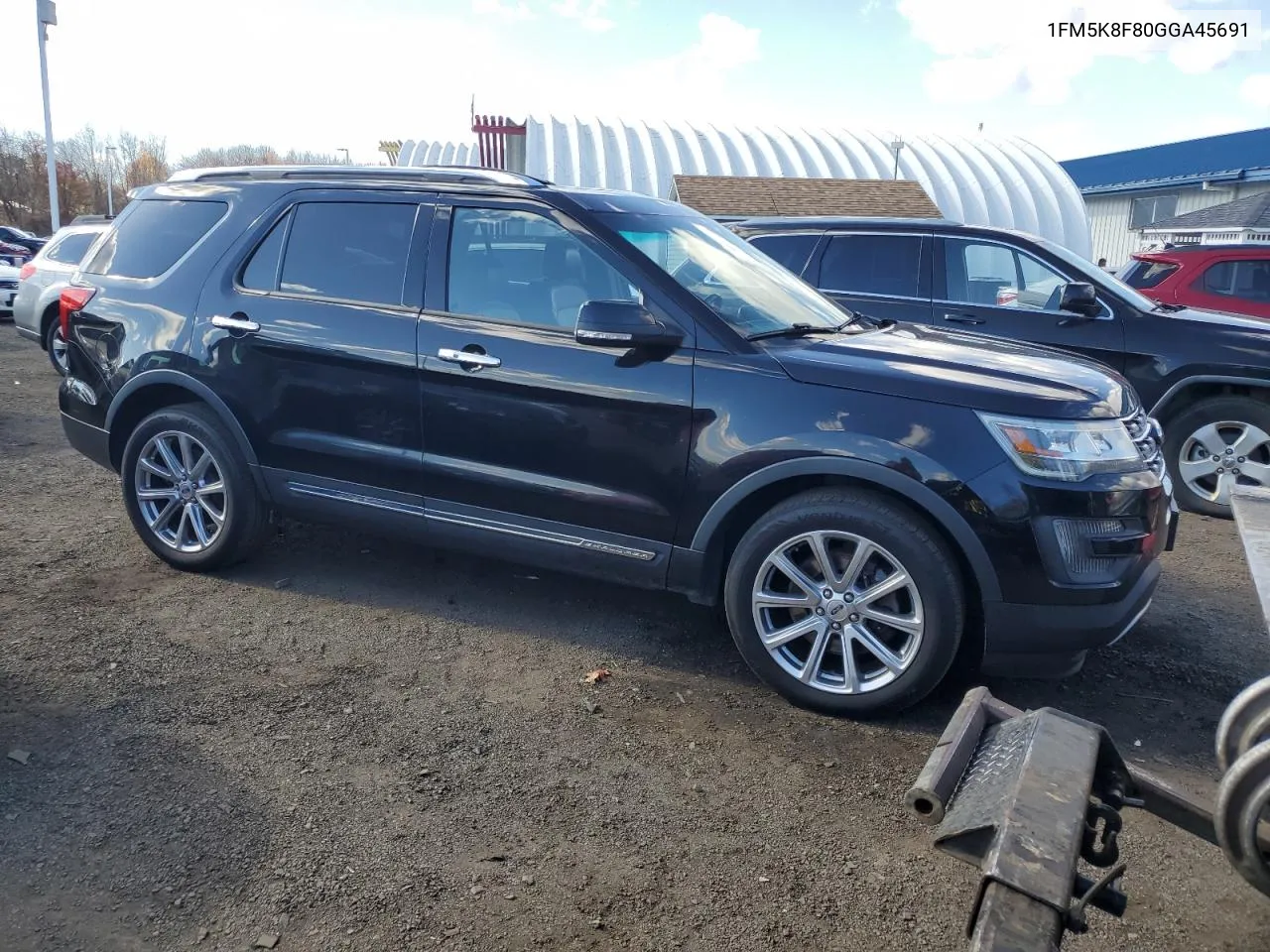 2016 Ford Explorer Limited VIN: 1FM5K8F80GGA45691 Lot: 78814834