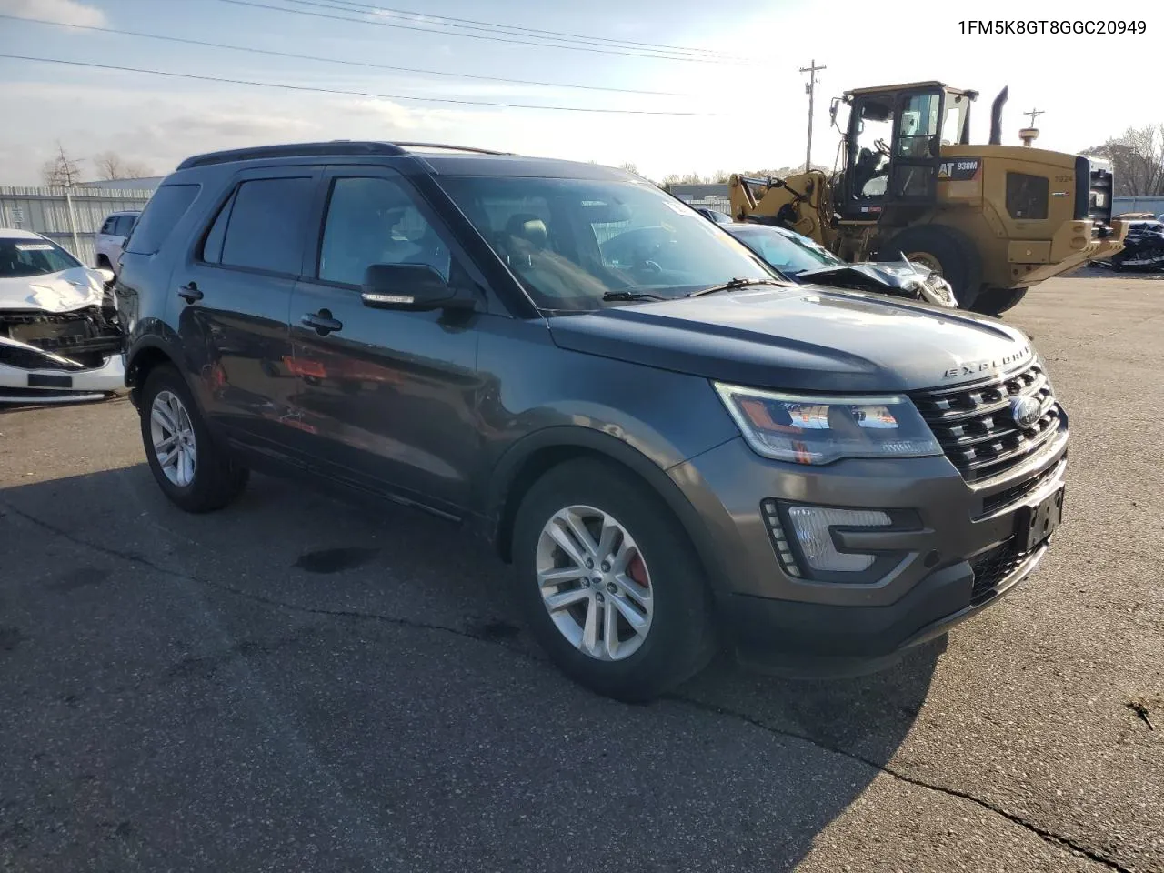 2016 Ford Explorer Sport VIN: 1FM5K8GT8GGC20949 Lot: 78820234