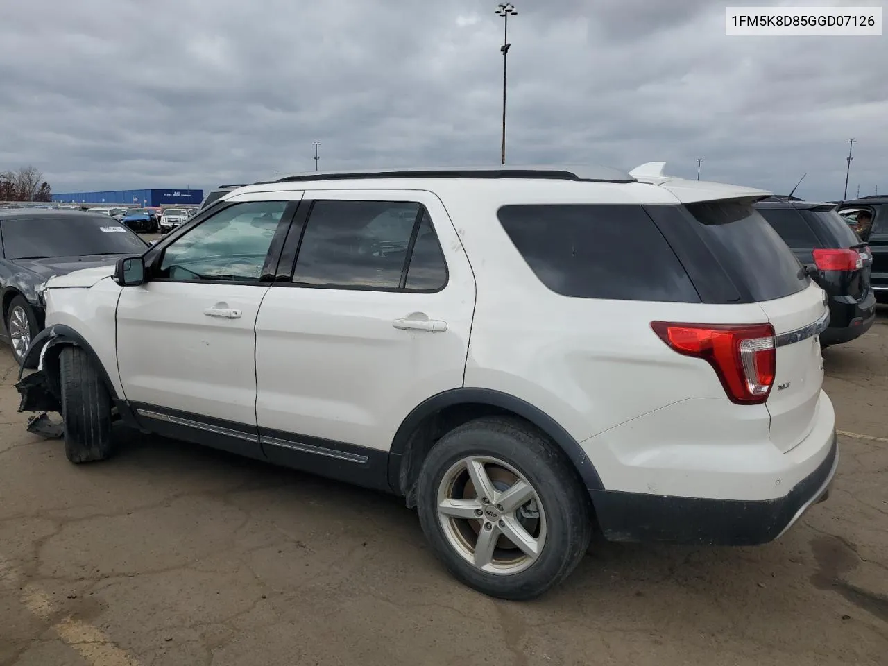 2016 Ford Explorer Xlt VIN: 1FM5K8D85GGD07126 Lot: 78827324