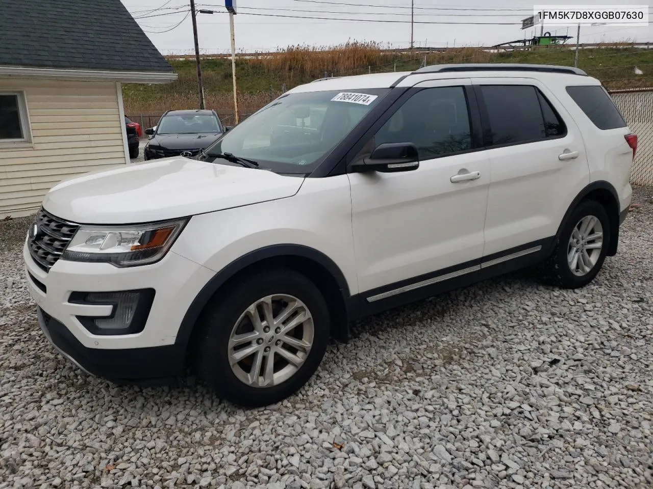 2016 Ford Explorer Xlt VIN: 1FM5K7D8XGGB07630 Lot: 78841074