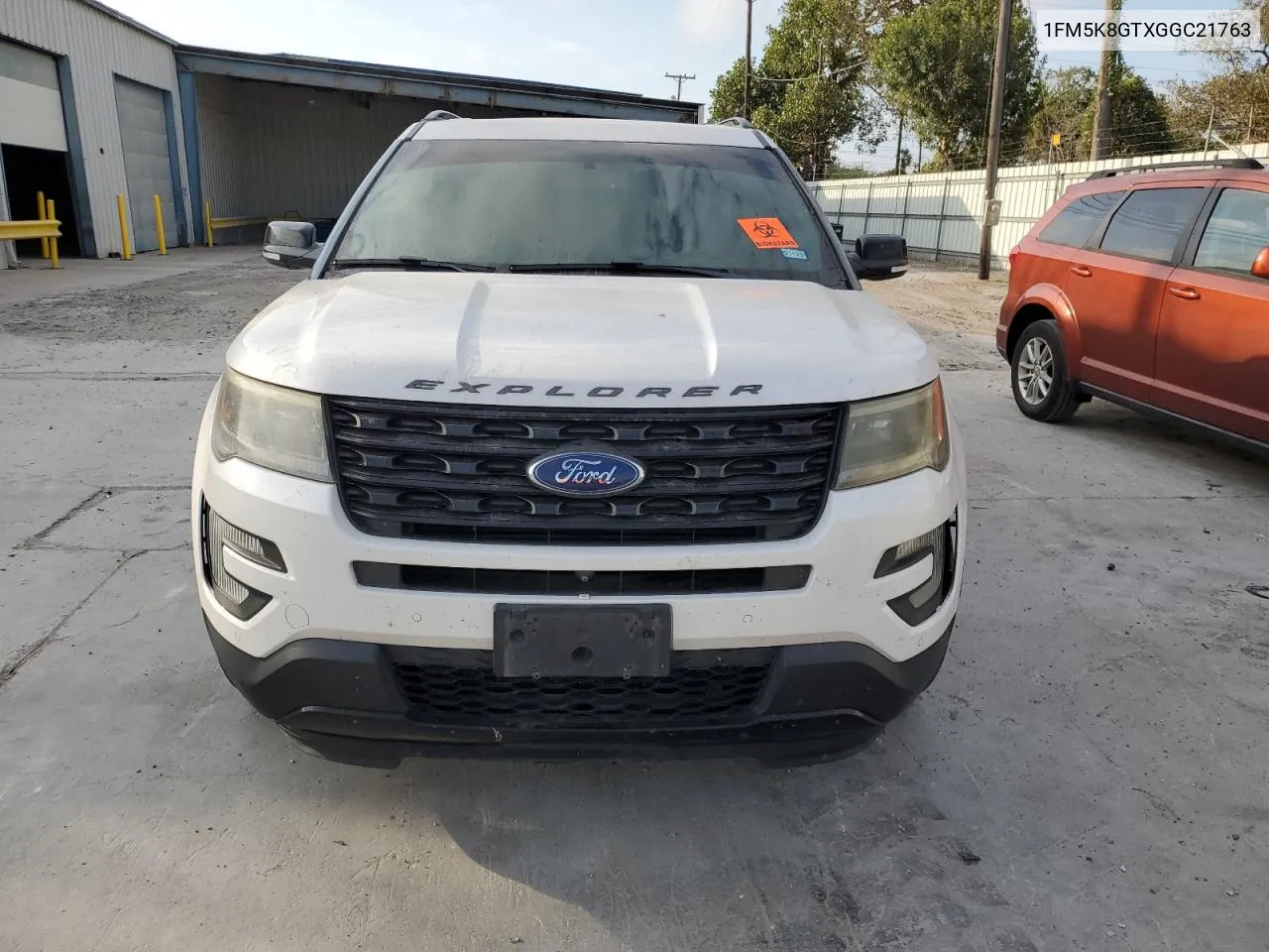 2016 Ford Explorer Sport VIN: 1FM5K8GTXGGC21763 Lot: 78929524