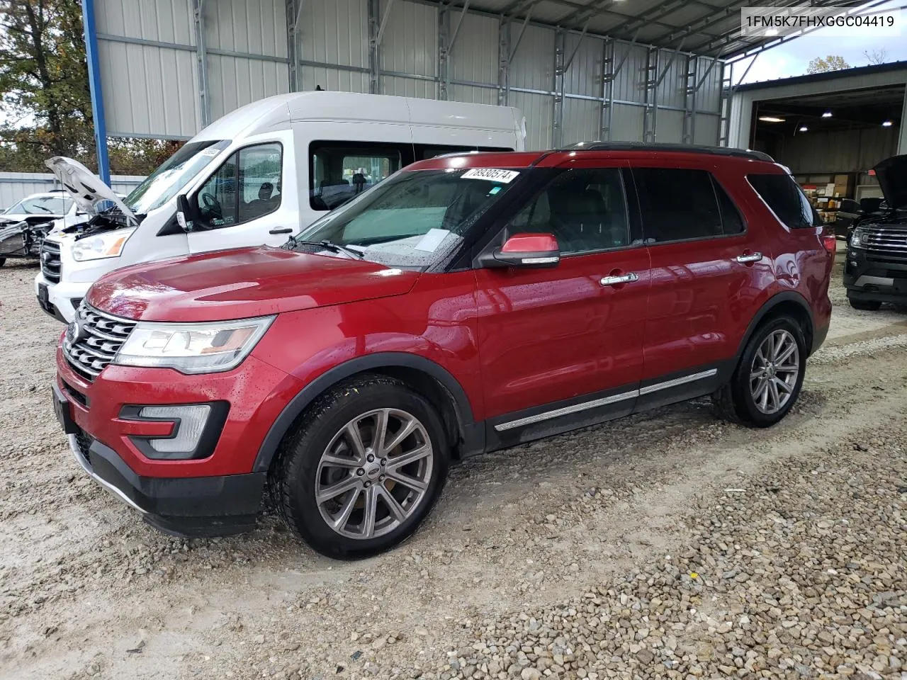 2016 Ford Explorer Limited VIN: 1FM5K7FHXGGC04419 Lot: 78930574