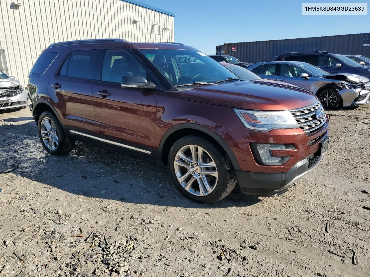 2016 Ford Explorer Xlt VIN: 1FM5K8D84GGD23639 Lot: 79131764